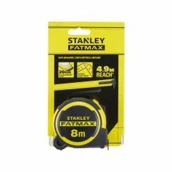 Best Sale ❤️ Australia Only - Stanley FATMAX 8M Next Gen Tape Measure Black / Yellow 💯 -Stanley Sales Online 1e175f235d84415e9002d8c40b643617