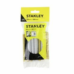 Hot Sale 👍 Australia Only - Stanley 12 X 100mm Silver And Gold Multicoloured Glue Sticks - 12 Pack White ⌛