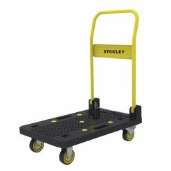 Budget 🎉 Australia Only - Stanley 150kg Folding Platform Trolley Yellow/black 🥰
