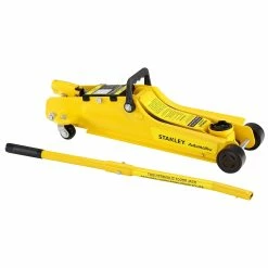 Discount 😉 Stanley 1600kg Trolley Jack Yellow - To Australia 🛒