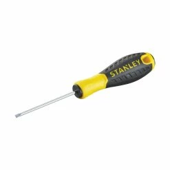Cheapest 👏 Stanley 3 X 75mm Standard Tip Essentials Screwdriver Yellow - To Australia ✨