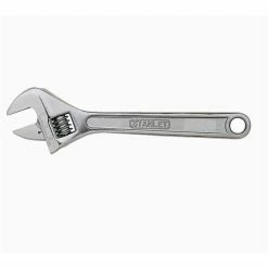 Coupon 🎁 Australia Only - Stanley 380mm Adjustable 🔧 Wrench Silver Metallic 😀