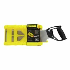 Cheap 👏 Australia Sale - Stanley 12" 305mm Mitre Box With Saw Yellow 😉