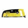 Best Pirce ✔️ Australia Only - Stanley 24T X 12" Carbon Steel D Shape Hacksaw Yellow Handle, Steel Blade 🎉 -Stanley Sales Online baba66f102064e9598a99b2923beec97