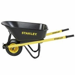 Budget 🔥 Stanley 100L Poly Tub Wheelbarrow Black / Yellow - To Australia 🔥 -Stanley Sales Online bbe3b88ad04544859be4a5ec0aa68a0a