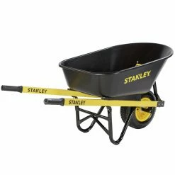 Budget 🔥 Stanley 100L Poly Tub Wheelbarrow Black / Yellow - To Australia 🔥 -Stanley Sales Online beabd7eb01ca4ec788ba94fea9c09d71