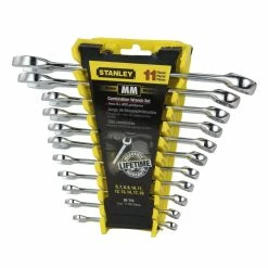 Top 10 😍 Stanley 11 Piece Metric Combination 🔧 Wrench Set Silver - To Australia ✔️