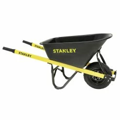 Promo ✨ Australia Only - Stanley 80L Poly Tub Wheelbarrow Black / Yellow 🎁 -Stanley Sales Online eea5c48a68f54f60a605131b0f52b6b6