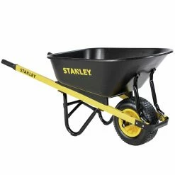 Budget 🔥 Stanley 100L Poly Tub Wheelbarrow Black / Yellow - To Australia 🔥 -Stanley Sales Online fb0ee9b75f9348dd9a3354430777b4a8
